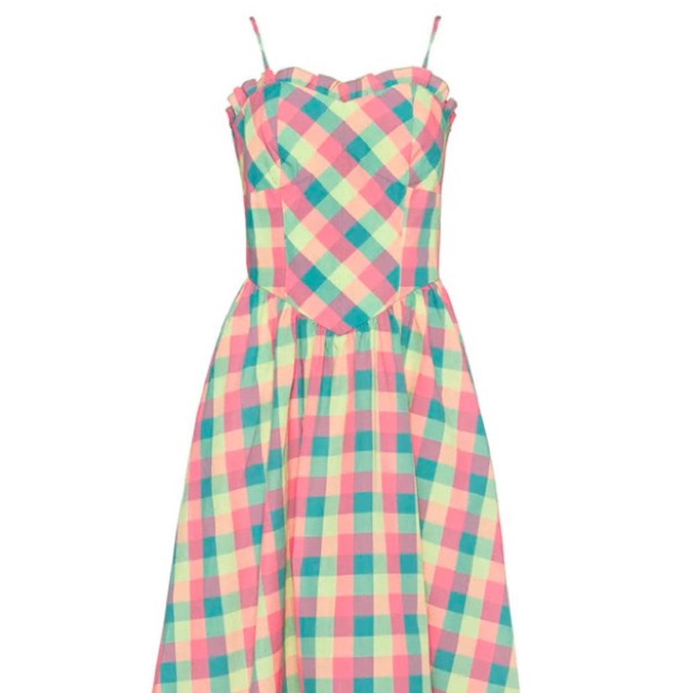Hunter Bell Corey Dress in Key Largo Plaid